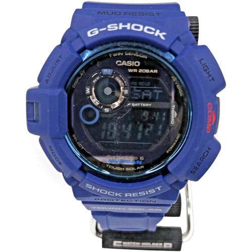 Montre solaire bleue - , initiale