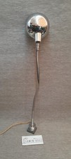 ANCIENNE LAMPE D'ATELIER CHROMÉE VINTAGE ARTICULÉE FLEXIBLE AIMANTÉE CIRCA 1960
