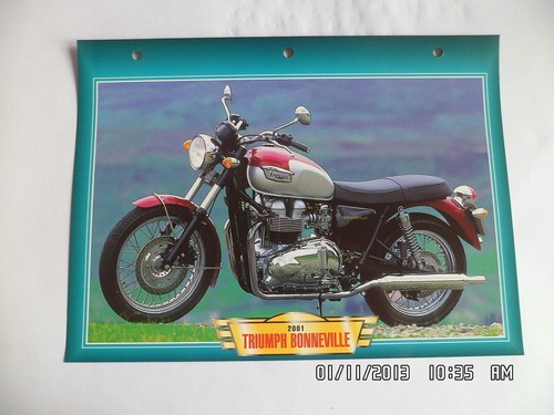 Carte fiche moto - carte,