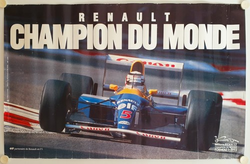 Affiche williams renault - ,