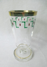 Ancien Verre À Vin Gravé En
