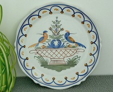 ANCIEN ASSIETTE EN FAÏENCE DE