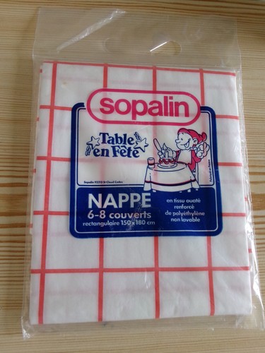 Nappe publicité sopalin - nappe,