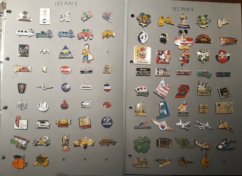 Lot environ 200 pin's