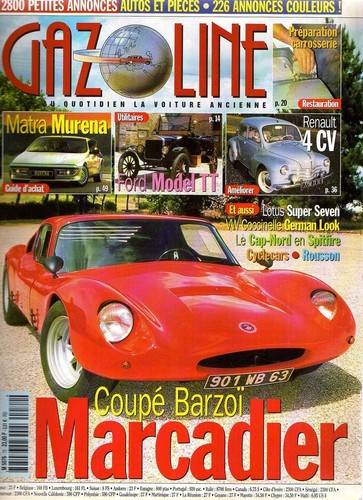 Gazoline coupe marcadier - gazoline,