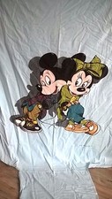  housse de couette et taie Walt DISNEY MICKEY MINNIE 1987 vintage