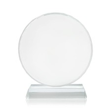 Cadre photo rond cristal - photo,