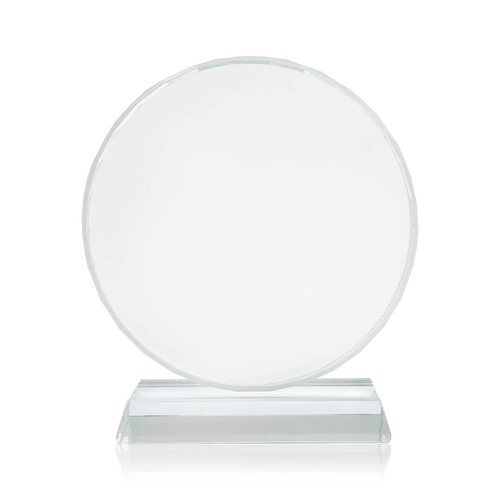 Cadre photo rond cristal - photo,