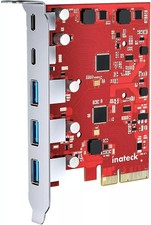 PCI Express to USB 3.2 Gen 2 Card with 20 Gbit/s Bandwidth RedComets U21