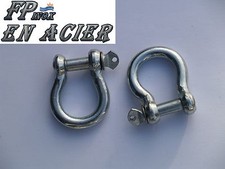 Manille Lyre Acier M8 Libre ( Lot de 2 )