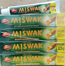 4 X Miswak Dabur Dentifrice