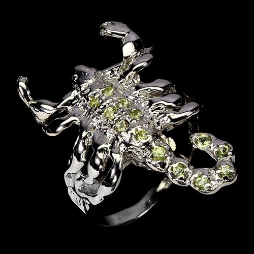 Bague argent sterling - en,