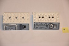 LEGO TECHNIC BLANC PENTE 6X8X2