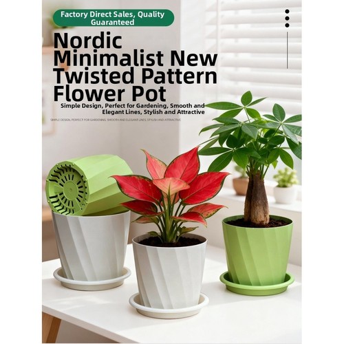 Pot fleurs nordique - de,