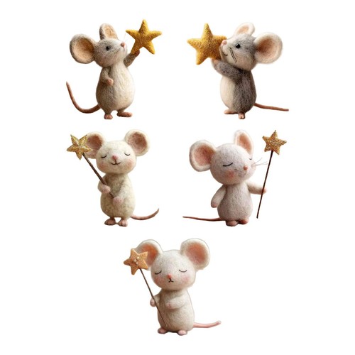 Souris feutre faites - faites, la