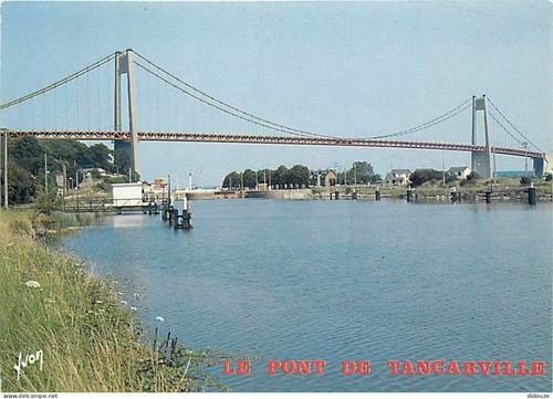 Carte postale pont - -,