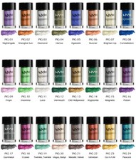 1 NYX Pigments Fard à
