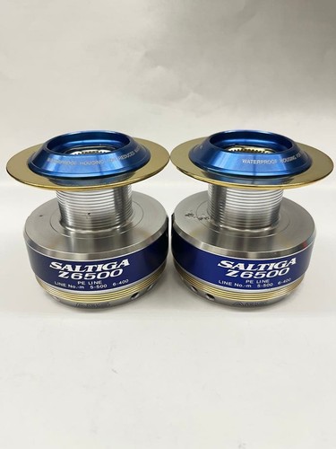 Jeu bobines daiwa saltiga - bobines,