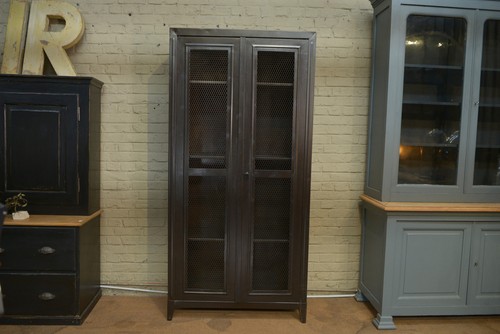 Armoire grillagée tolix - armoire,