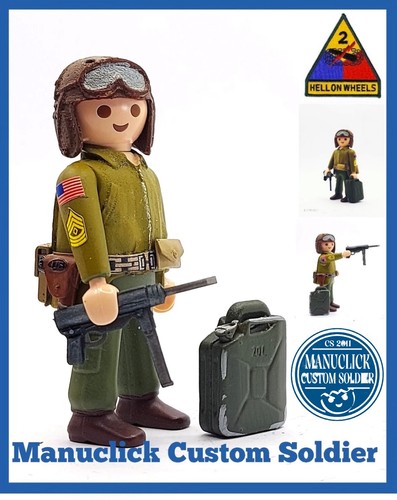 Playmobil personnalisé ww2 - personnalisé,