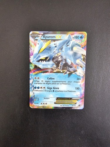 Carte pokémon kyurem - kyurem, ex