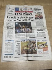 La Montagne Du 3 Mars 1997 Journal Clermont Foot