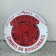 Ancienne Plaque Émaillée