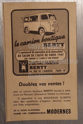 Publicité camion boutique - publicité,