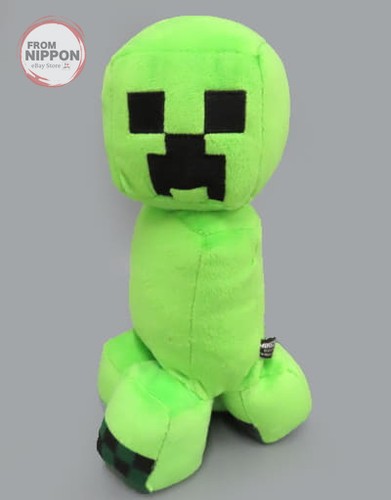 Peluche creeper squelette - creeper,