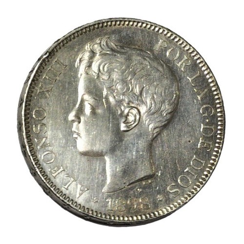 Monnaie argent espagne - espagne, 1898*98
