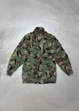 Vintage UK army camo smock combat field jacket