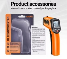 Thermomètre numérique infrarouge sans contact professionnel testeur