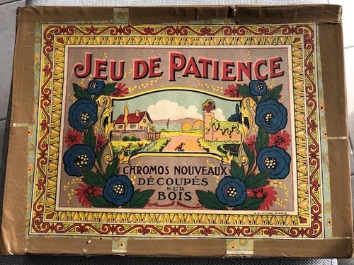 Boite grand jeu ancien - grand,