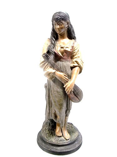 Vase sculpture femme - sculpture,