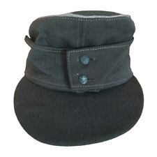 Casquette d'officier allemand Feldmutze Feldgrau avec Marquage -Taille 57 REPRO.
