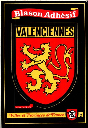 Carte postale blason - carte,