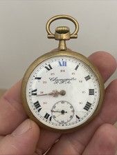 MA COLLECTION Montre PFA Gousset mécanique mouvement HP chronomètre FONCTIONNE