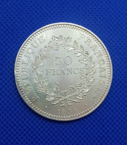 Francs hercule argent 1976 - argent,