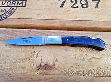 Couteau pliant Wostenholm IXL, poignée en bois, pompe arrière, Japon