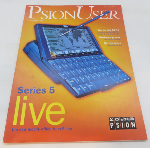 Psion user magazine summer - psion,
