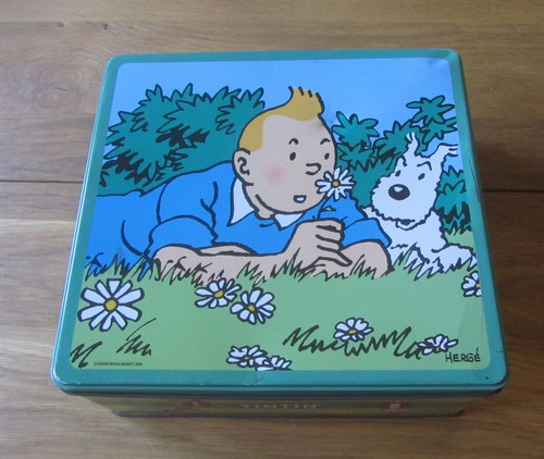 Boite tintin delacre - boite,