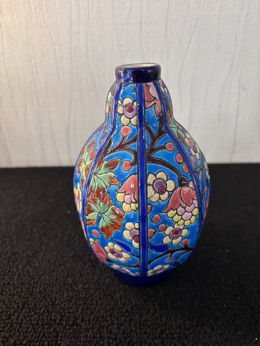 Longwy enamel vase model1 - vase,