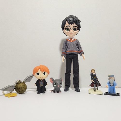 Harry potter toy lot dolls - harry,