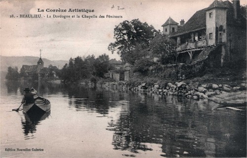 Cpa beaulieu la dordogne - -,