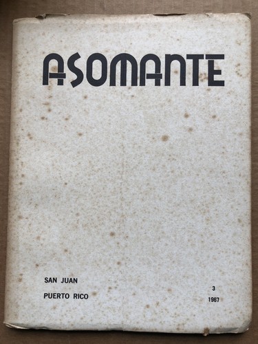 Revista asomante 1967 - asomante,