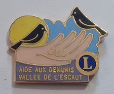 pins lions club vallée de l'escaut