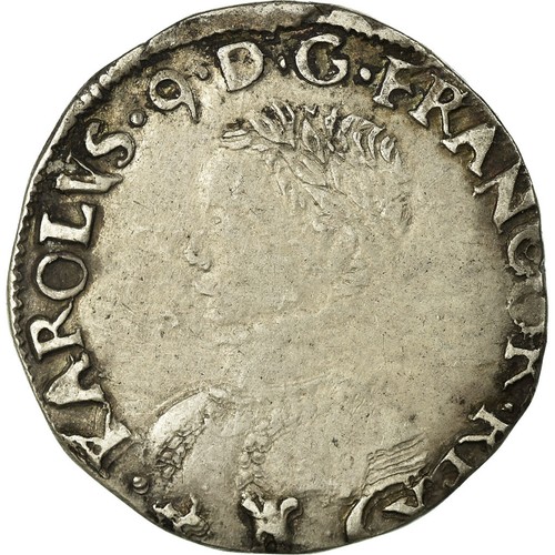 Monnaie france teston 1567 - monnaie,, teston,
