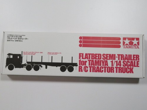 Tamiya flatbed semi - 1/14,