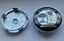 Centre de roue jante cache moyeu AMG lot de 4pièces ,60mm extérieure