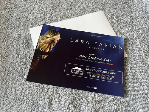 Flyer lara fabian 2026 - flyer,